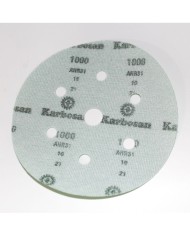 1 Adet - Karbosan AHR31/P1000 - 7 Delikli - Yeşil - Cırt Zımpara