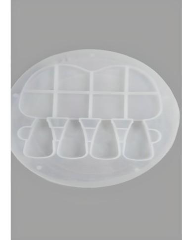 Peynir Bıçağı Standı Silikon Kalıbı - Hobi Silikon Kalıbı -Kod:460