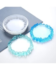 Kristal Köşeli Bardak Altlığı Silikon Kalıbı - Hobi Silikon Kalıbı -Kod:483