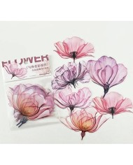 1 Paket - Çiçek Epoksi Sticker