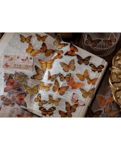 1 Paket - Kelebek Sticker