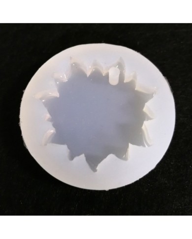 Yaprak Reçine Epoksi Kalıp - delikli - E2