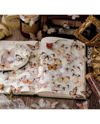 1 Paket - Kelebek Sticker