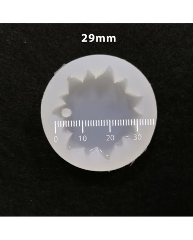 Yaprak Reçine Epoksi Kalıp - delikli - E2