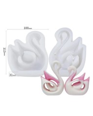 Kuğu Mum Kalıp - Kod:1086