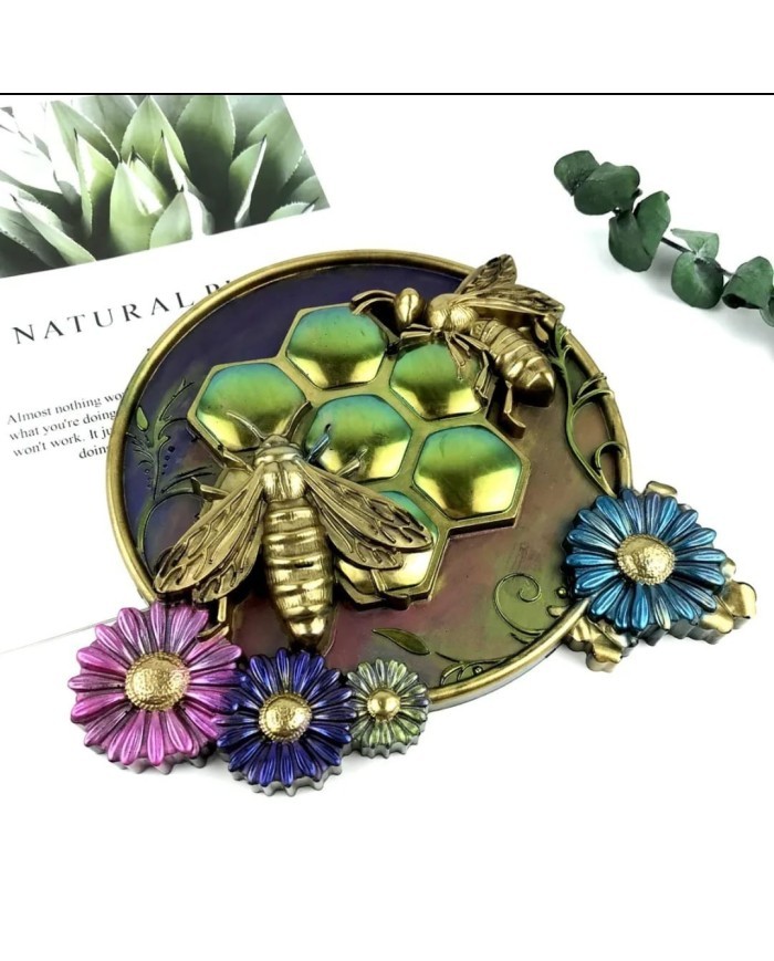 Duvara Asılı Arı - Hobi Silikon Kalıp-21x18,7 cm- Kod:1110