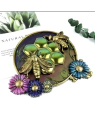 Duvara Asılı Arı - Hobi Silikon Kalıp-21x18,7 cm- Kod:1110