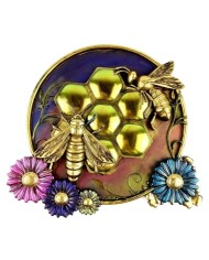 Duvara Asılı Arı - Hobi Silikon Kalıp-21x18,7 cm- Kod:1110