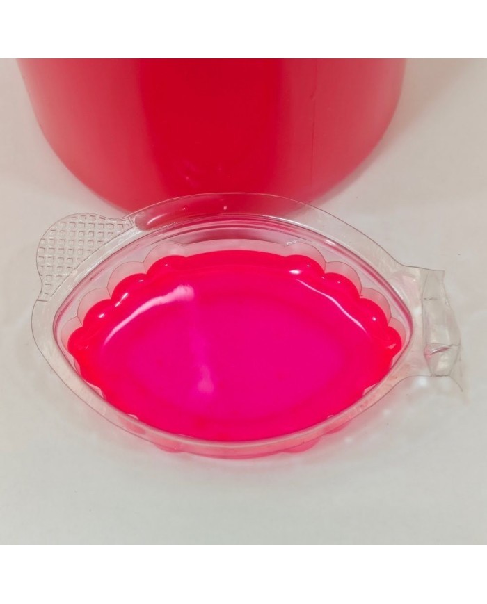 20 ml - Şeffaf Pigment Boya - Neon Pembe - Model:Zubi12