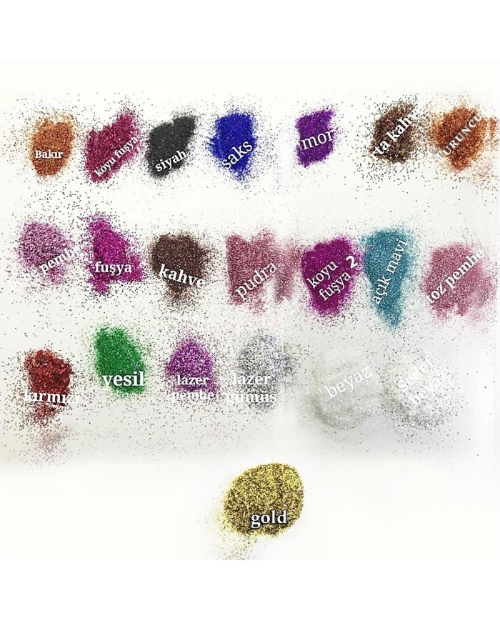 Toz Simler - Bütün Renkler -50gr