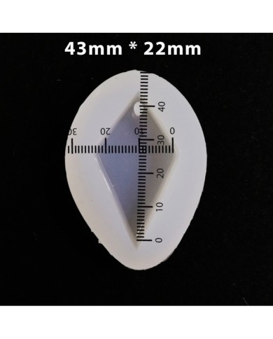 Reçine Epoksi Kalıp-delikli Baklava - E12