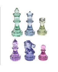 Reçine Epoksi 3D 6'lı Satranç Taşı Kalıbı -Kod: