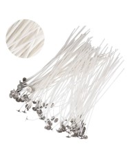 Mum Fitili Hazır Kopçalı -15 Cm - 25 Adet