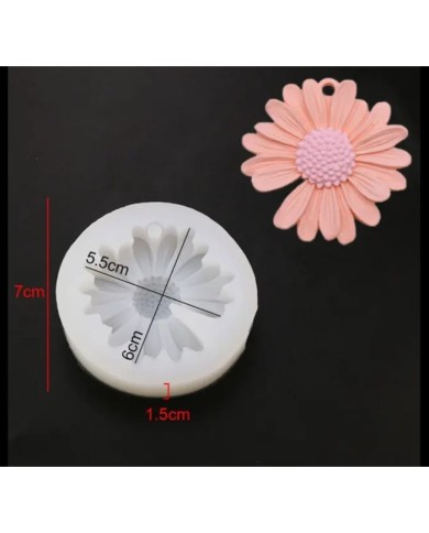 Papatya Mum Kalıbı - Hobi Silikon Kalıbı - Kod:1090