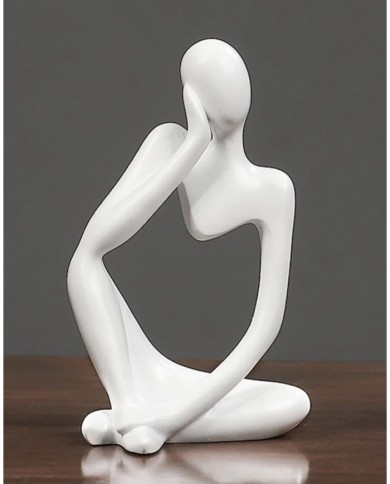 Düşünen İnsan Epoksi Mum Ve Beton Kalıbı - Hobi Kalıbı - Kod:1072