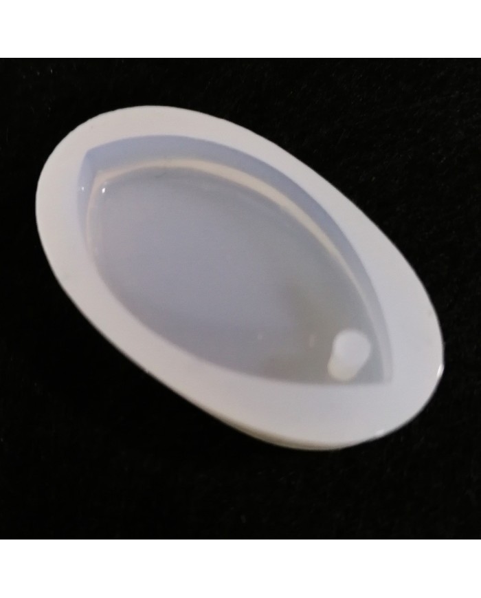 Reçine Epoksi Kalıp-delikli Oval -  E15