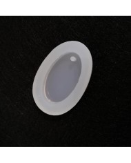 Reçine Epoksi Kalıp-delikli Oval 2 - E16