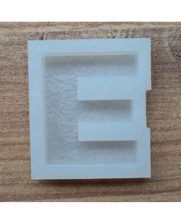 Tekli Harf Epoksi Reçine Kalıbı - F