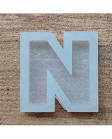 Tekli Harf Epoksi Reçine Kalıbı - O