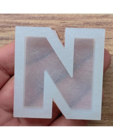 Tekli Harf Epoksi Reçine Kalıbı - Ö