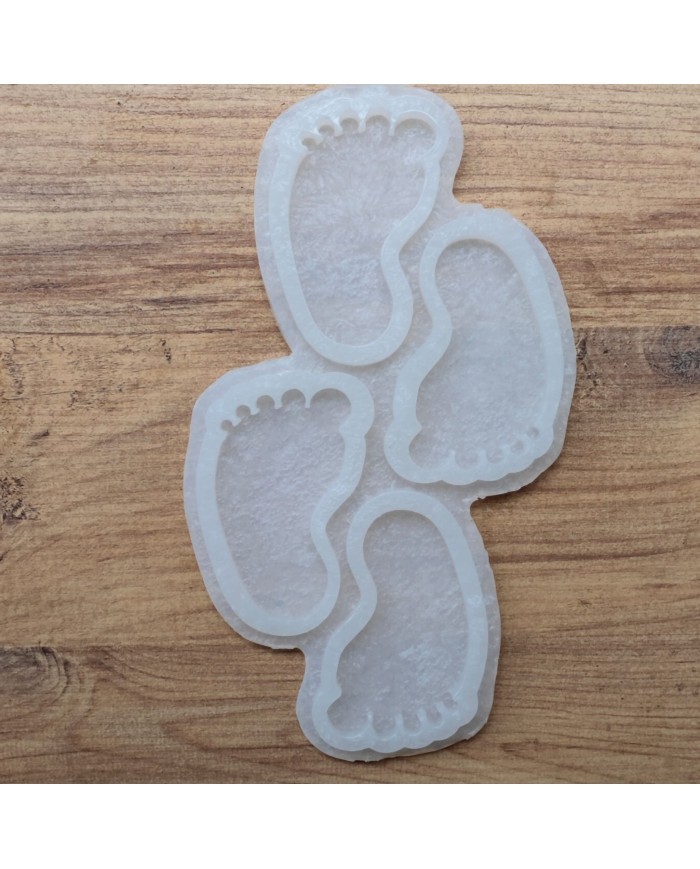 Bebek Ayağı Magnet Reçine Epoksi Kalıbı - Kod: SN1233
