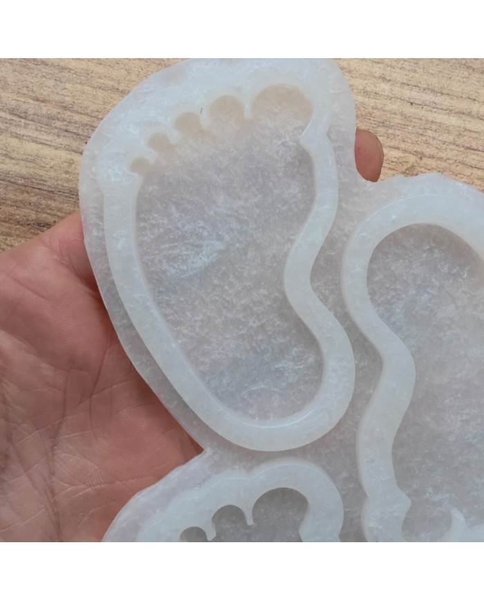 Bebek Ayağı Magnet Reçine Epoksi Kalıbı - Kod: SN1233