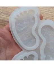Bebek Ayağı Magnet Reçine Epoksi Kalıbı - Kod: SN1233