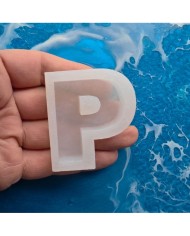 Tekli Harf Epoksi Reçine Kalıbı - P
