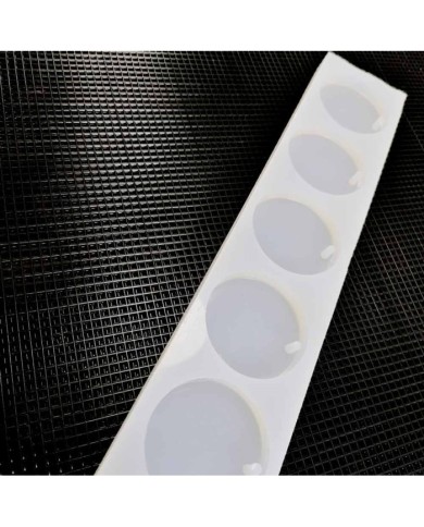 Reçine Epoksi Magent Kalıp - Çoklu Yuvarlak - E00