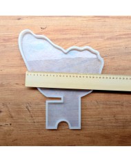 5 Adet Kelebek Rahle - Hobi Silikon Kalıbı -