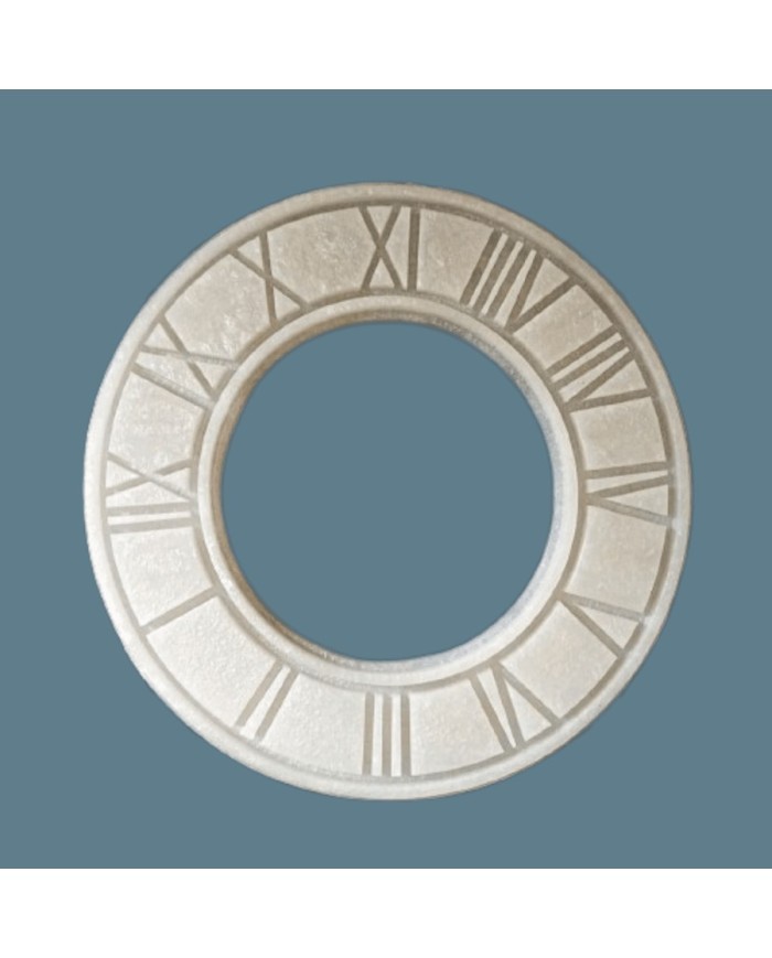 5 Adet Roma Rakamlı 40 Cm Saat - Hobi Silikon Kalıbı