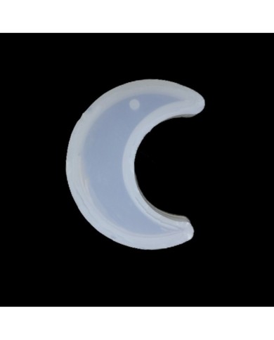 5 Adet - Reçine Epoksi Anahtarlık Ay Modeli Delikli A4