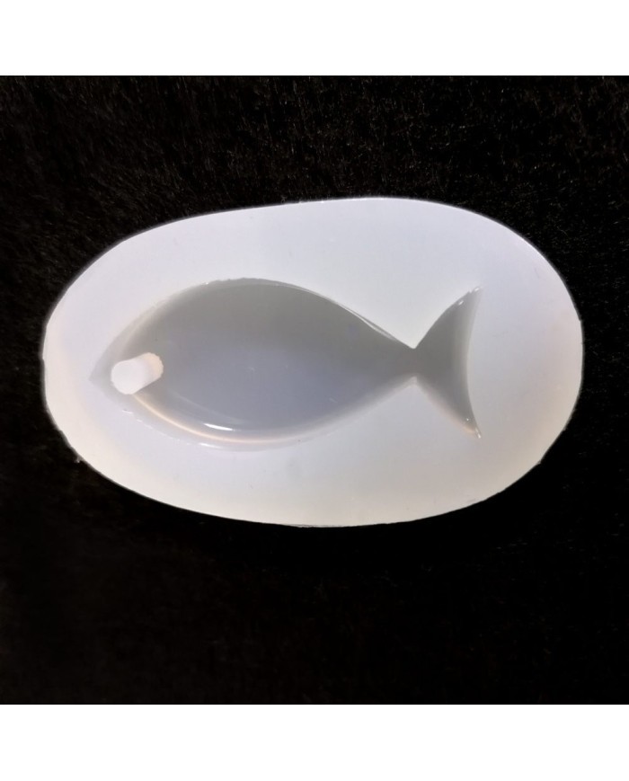 5 Adet Reçine Epoksi Kalıp-delikli Balık - E9