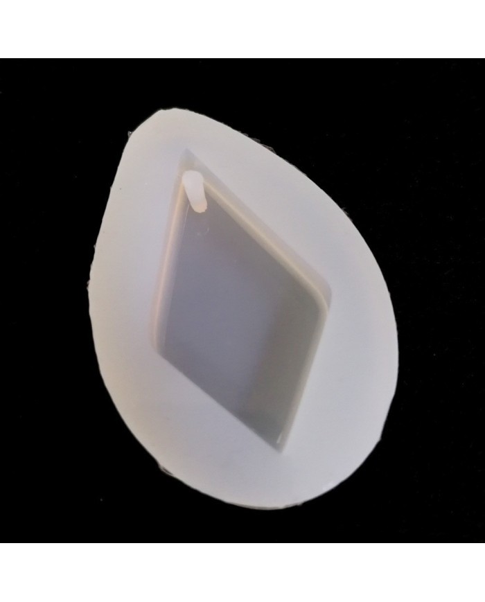 5 Adet Reçine Epoksi Kalıp-delikli Baklava -  E13