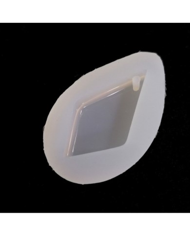 5 Adet Reçine Epoksi Kalıp-delikli Baklava -  E13