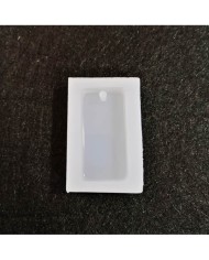 5 Adet Reçine Epoksi Kalıp-delikli Dikdörtgen - E18