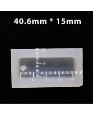 5 Adet Reçine Epoksi Kalıp - delikli Dikdörtgen - E19