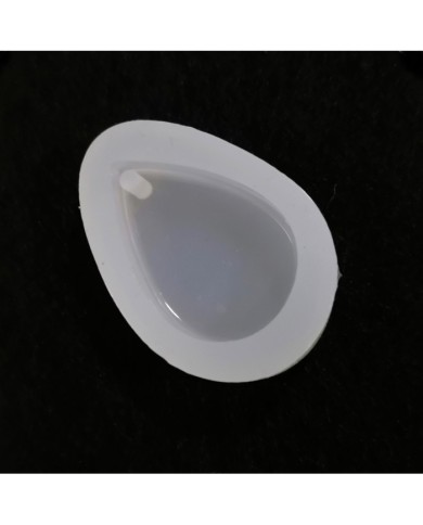 5 Adet Reçine Epoksi Kalıp-delikli Damla - E20K