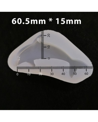 5 Adet Reçine Epoksi Kalıp-delikli - Büyük Yunus - E21B