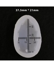 5 Adet Reçine Epoksi Kalıp-delikli Yaprak - E22