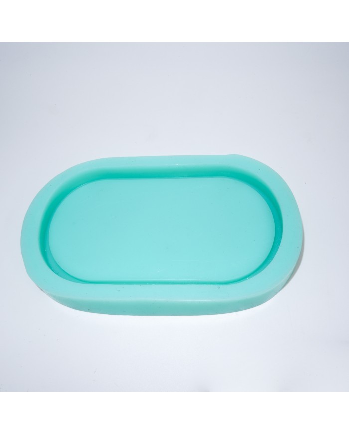 5 Adet Oval Terazzo Tabanlık Beton Saksı Kalıbı 195