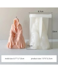 Hayalet Mum Kalıbı - Hobi Silikon Kalıbı - Kod:1102