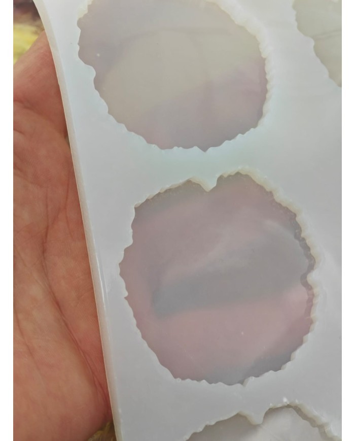 10'lu Epoksi Reçine Silikon Kalıp Kütük Modeli