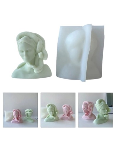 Medusa Mum Silikon Kalıbı - Kod:1191