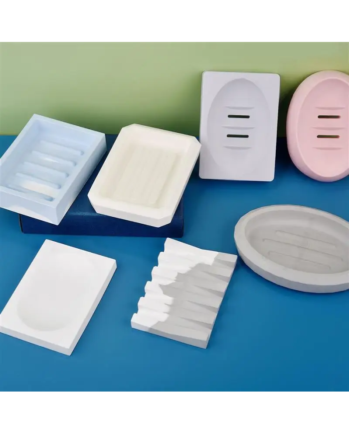 Oval Sabun Reçine Epoksi,Sabun ve Mum Kalıbı -Kod:1117