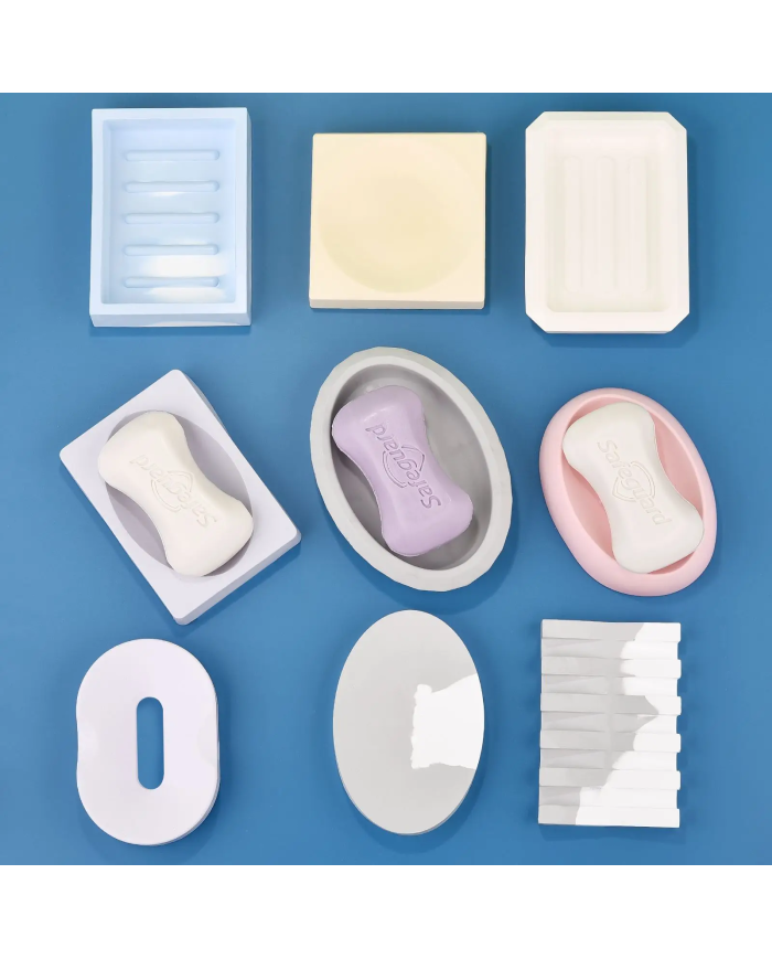 Oval Sabun Reçine Epoksi,Sabun ve Mum Kalıbı -Kod:1117