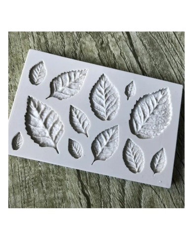 Yaprak Silikon Kalıp - Hobi Silikon Kalıbı -Kod:1129
