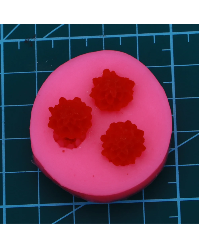 3D Fondan Kek Silikon Kalıp - Hobi Silikon Kalıbı -Kod:1136