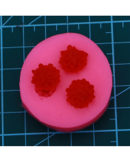 3D Fondan Kek Silikon Kalıp - Hobi Silikon Kalıbı -Kod:1136