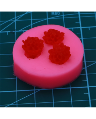 3D Fondan Kek Silikon Kalıp - Hobi Silikon Kalıbı -Kod:1136